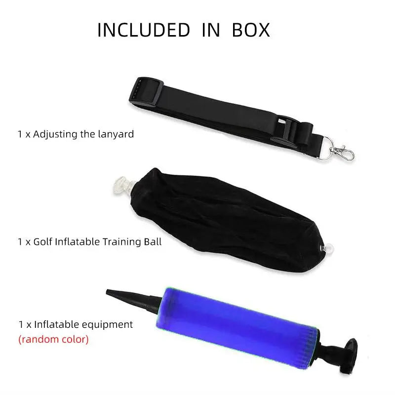 Golf Swing Trainer Ball with Lanyard – Build Better Connection, Tempo & Swing Control