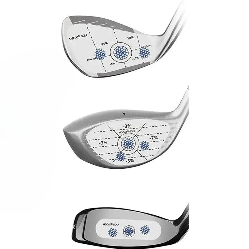 Golf Club Impact Stickers – Sweet Spot Training Aid for Swing Accuracy (20–200 Pack)